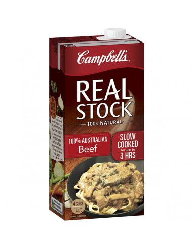 Campbells Real Beef Liquid Stock 1l
