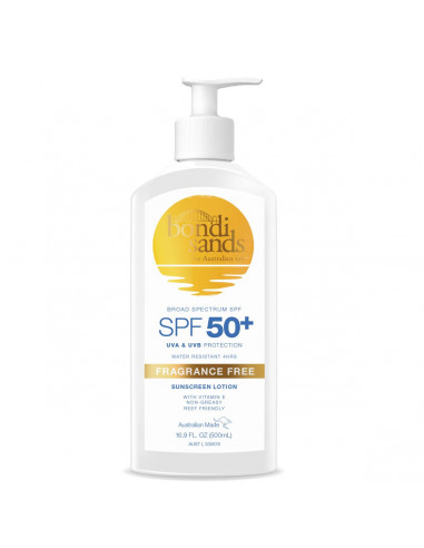 Bondi Sands Spf50+ Fragrance Free Sunscreen Lotion 500ml