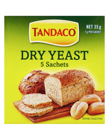 Tandaco Dry Yeast 5pk 35g