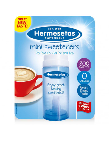Hermesetas Sweetener Tablets 800ea