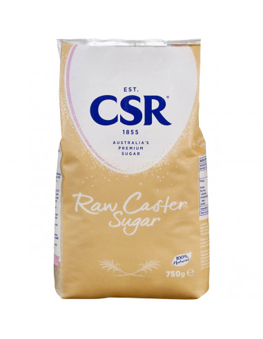 Csr Caster Sugar Raw 750g